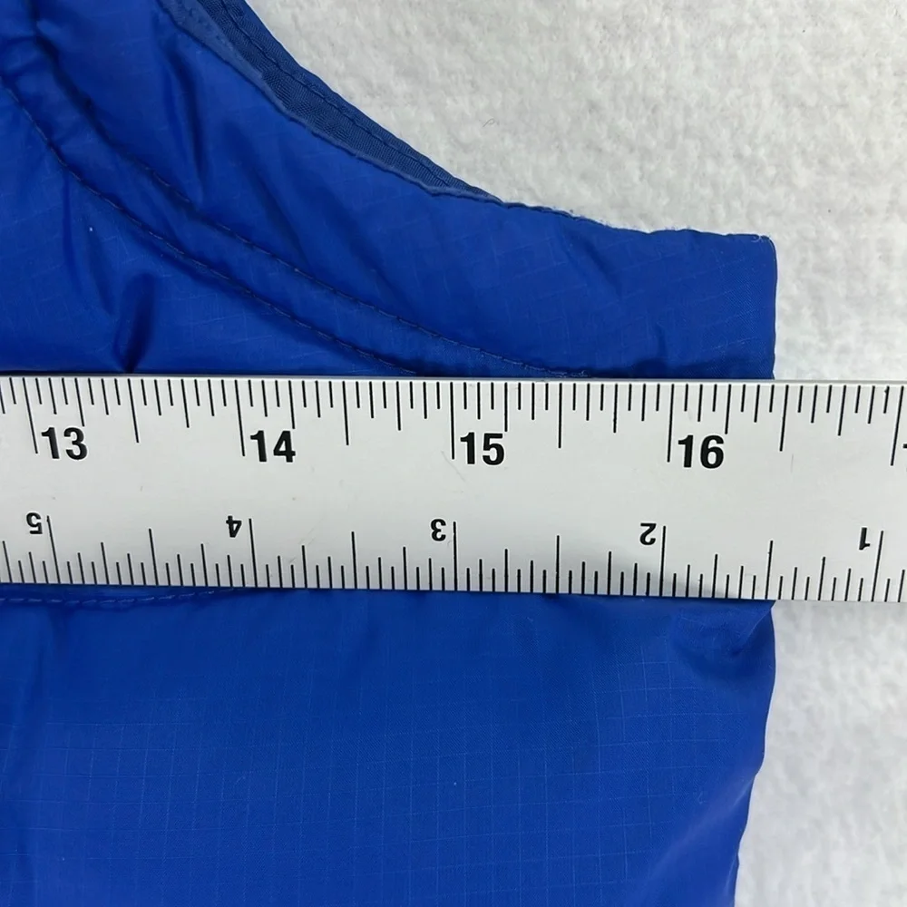 Gap Kids Puffer Vest Size S (6-7) Blue Inside and Outside Pockets Like New